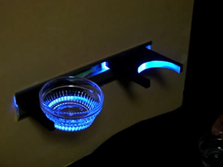 LED光るカップホルダー