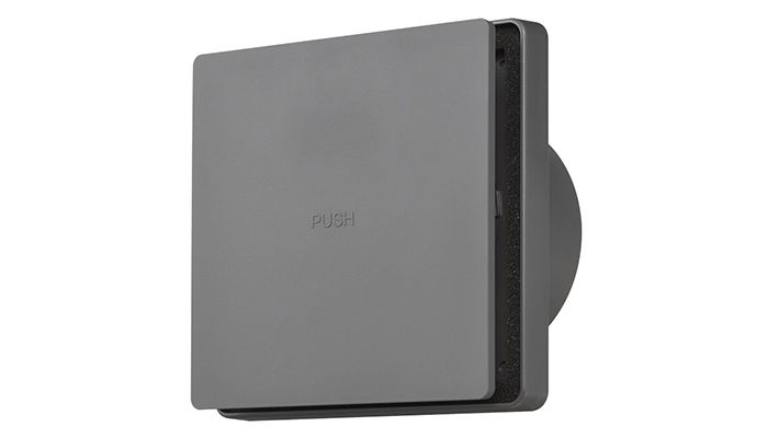 バクマ工業株式会社_樹脂製レジスター【グレー】