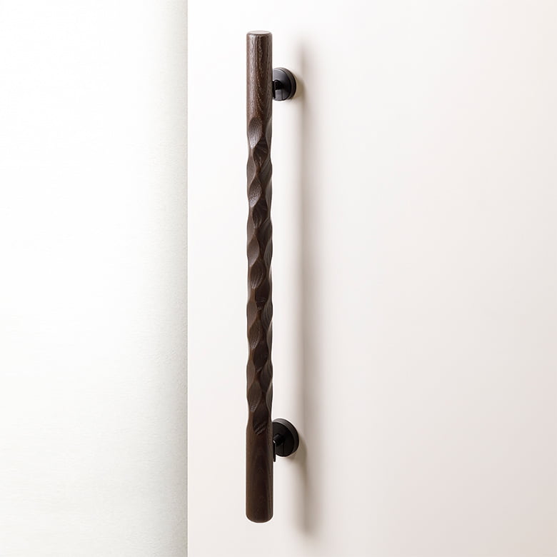 Wooden handrail and Door handle(Black-type)/株式会社ビュート
