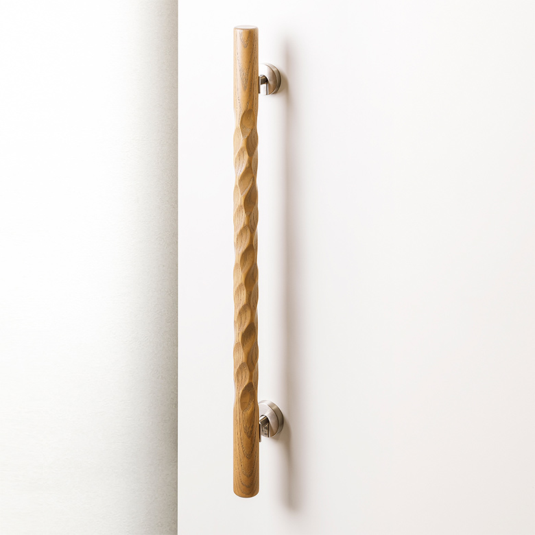 Wooden handrail and Door handle(Nickel-type)/株式会社ビュート