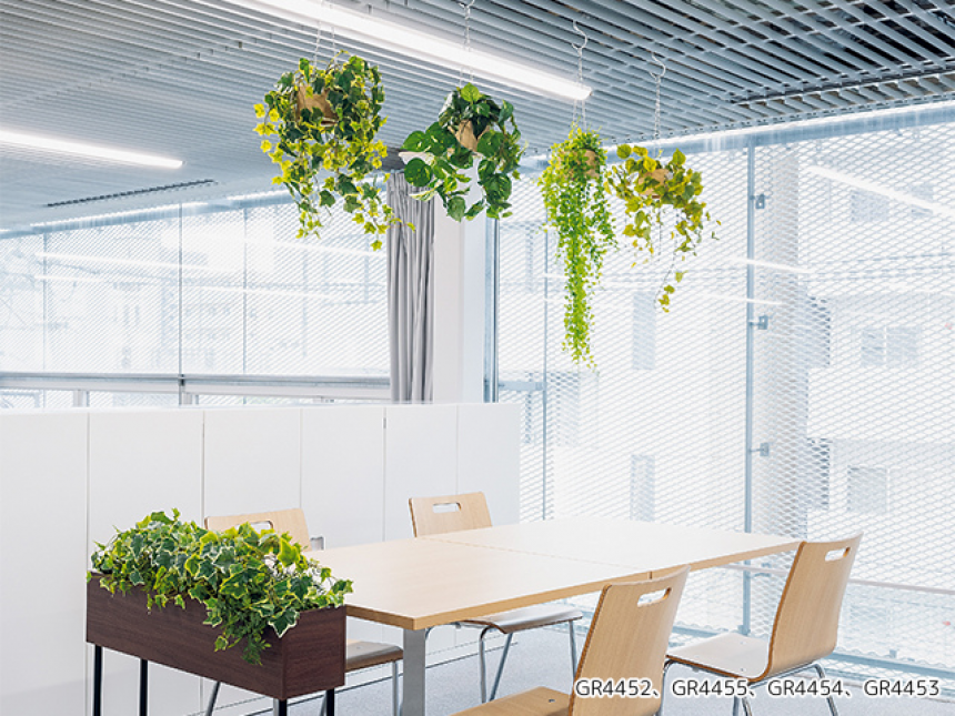 吊下げポット【グリーンポット】ダクトレールや、やぐらブースで飾るタイプ