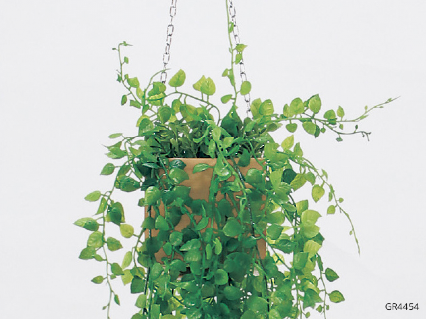 吊下げポット【グリーンポット】ダクトレールや、やぐらブースで飾るタイプ