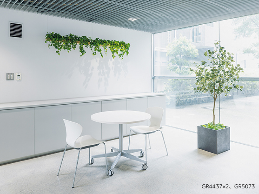 天吊りポット【グリーンポット】ダクトレールや、やぐらブースで飾るタイプ