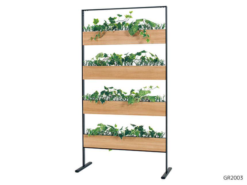 パネルパーテーション【グリーンスタンド】簡易パーテーションとして面で仕切るタイプ