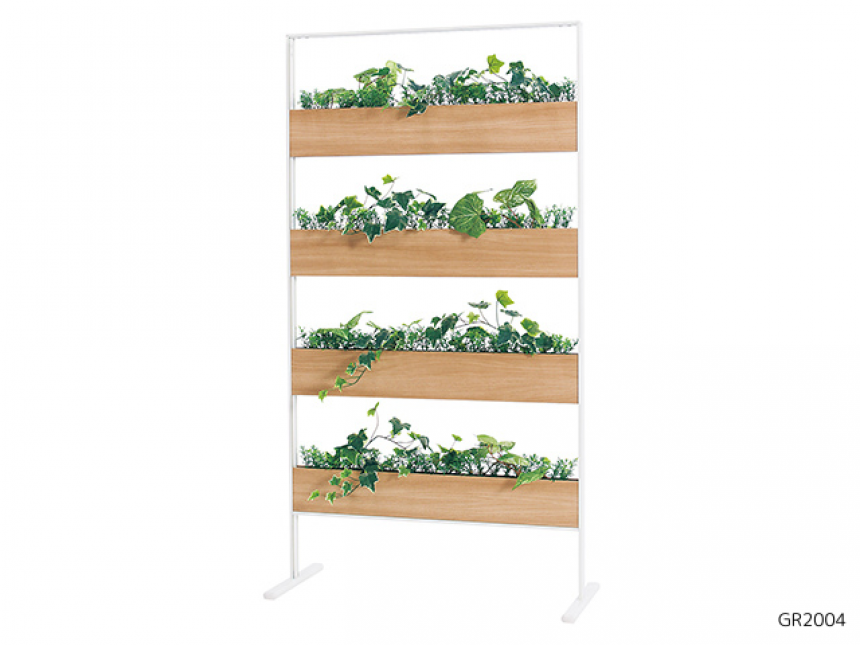 パネルパーテーション【グリーンスタンド】簡易パーテーションとして面で仕切るタイプ