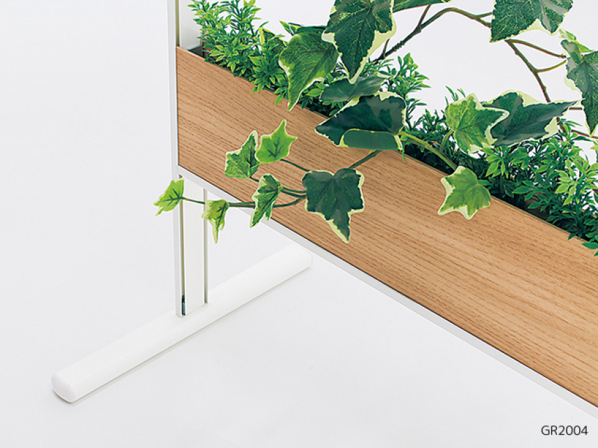 パネルパーテーション【グリーンスタンド】簡易パーテーションとして面で仕切るタイプ