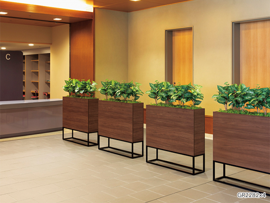 BOXプランター【グリーンスタンド】連接してしっかり仕切るタイプ