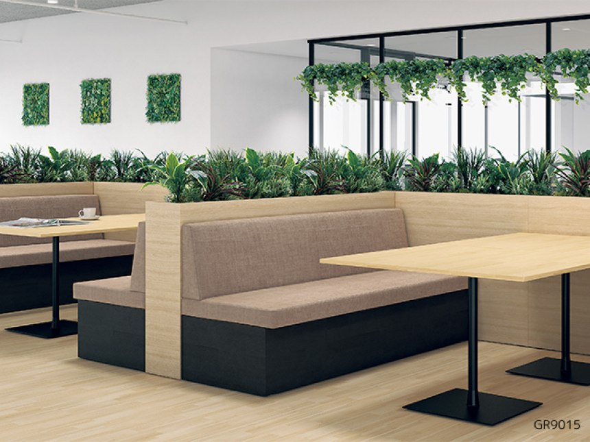 ワイドグリーン【アレンジグリーン】癒しの演出ができる卓上仕切りタイプ