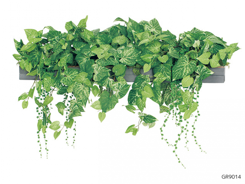 ワイドグリーン【アレンジグリーン】癒しの演出ができる卓上仕切りタイプ