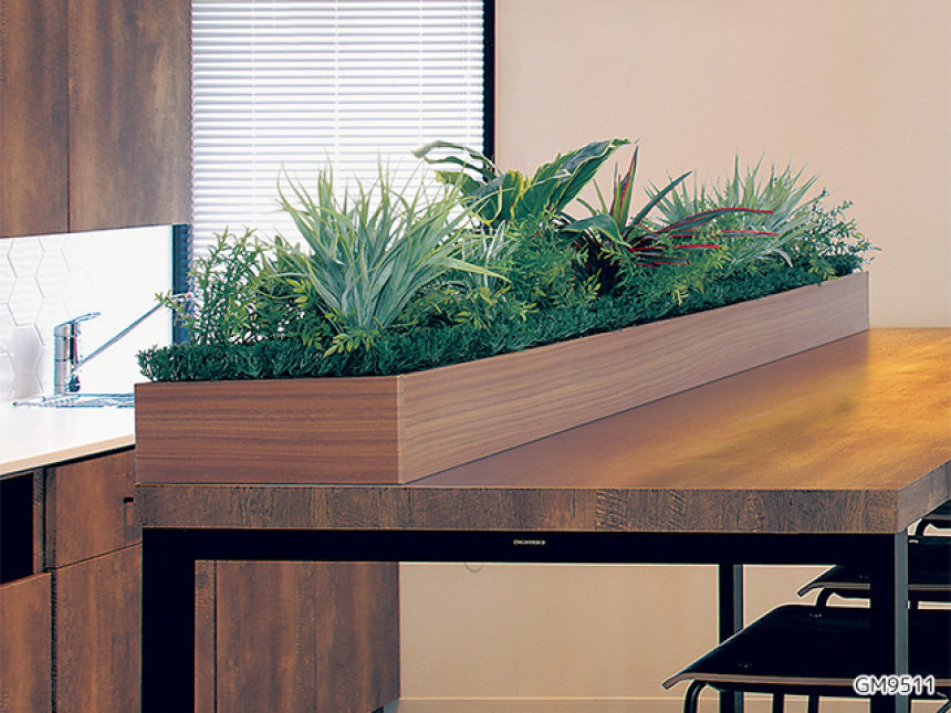 連接スクエアグリーン【アレンジグリーン】広い面積をグリーン装飾するタイプ