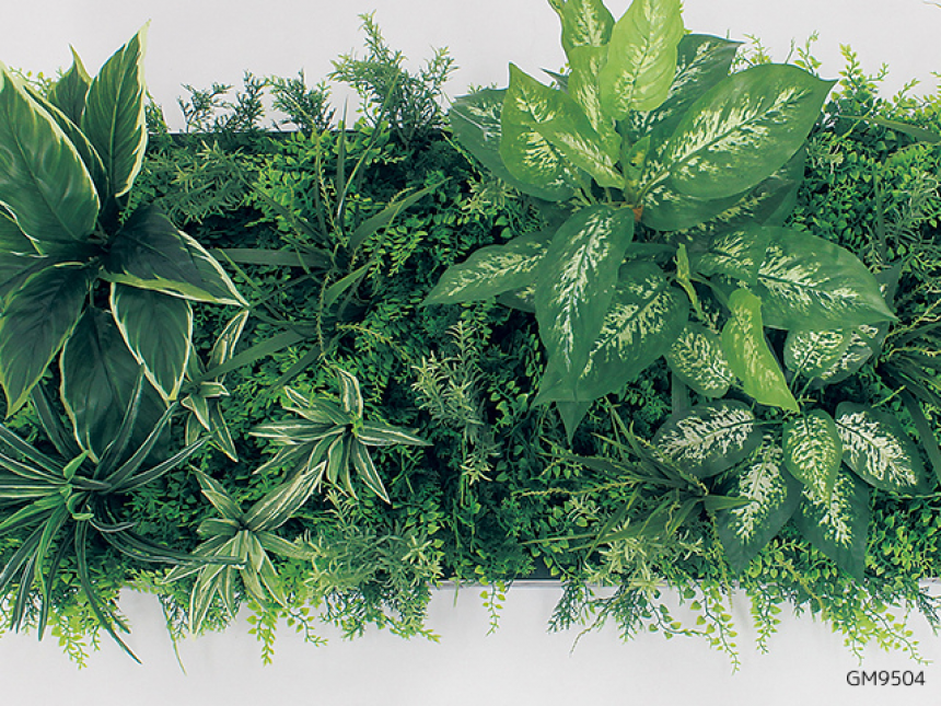 連接スクエアグリーン【アレンジグリーン】広い面積をグリーン装飾するタイプ