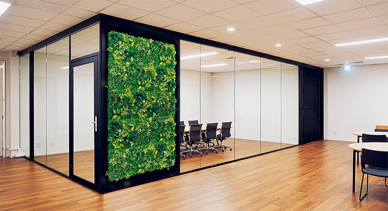 オフィス緑化【マグネットグリーン】マグネットでカンタン取付