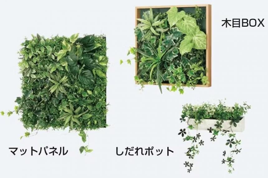 オフィス緑化【マグネットグリーン】マグネットでカンタン取付