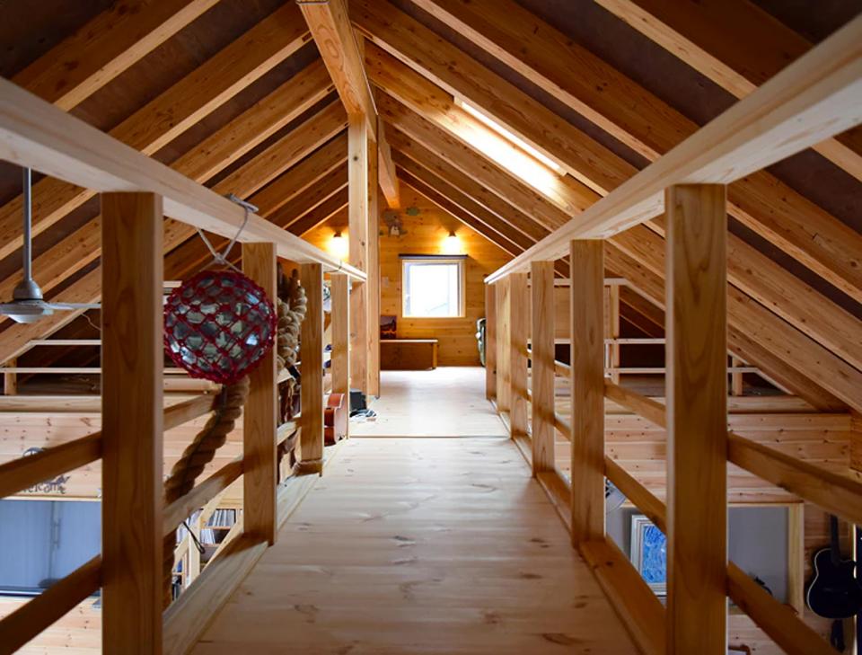 ロフト梯子・階段ショールーム(北欧の森) ギャラリー