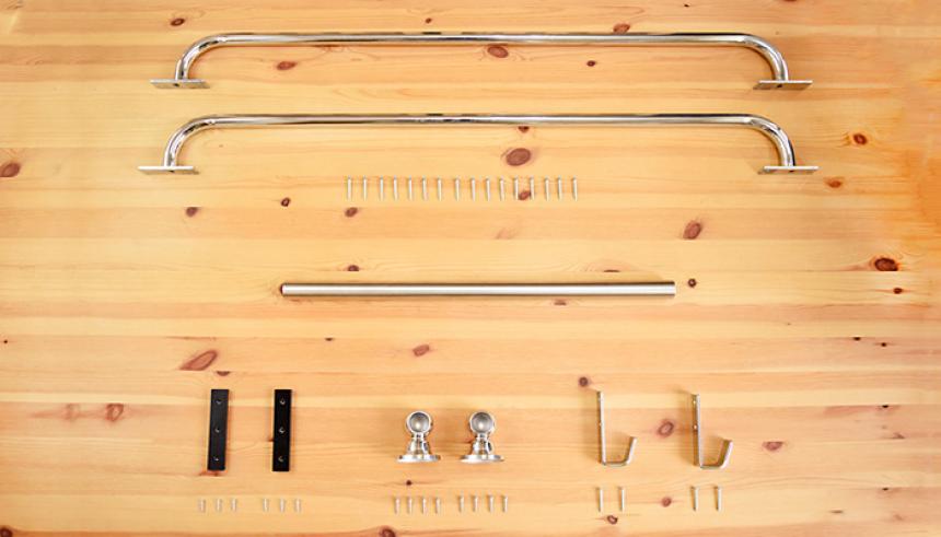 カラー対応【カスタムラダー】 木製ロフトはしご