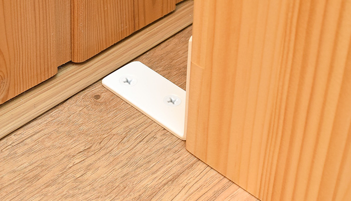 垂直仕様【カスタムラダー】木製はしご 完全固定式