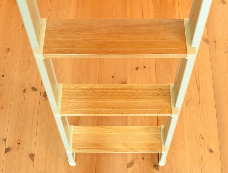 木・アルミ混合【ハイブリッドラダー】アルミ製ロフトはしご