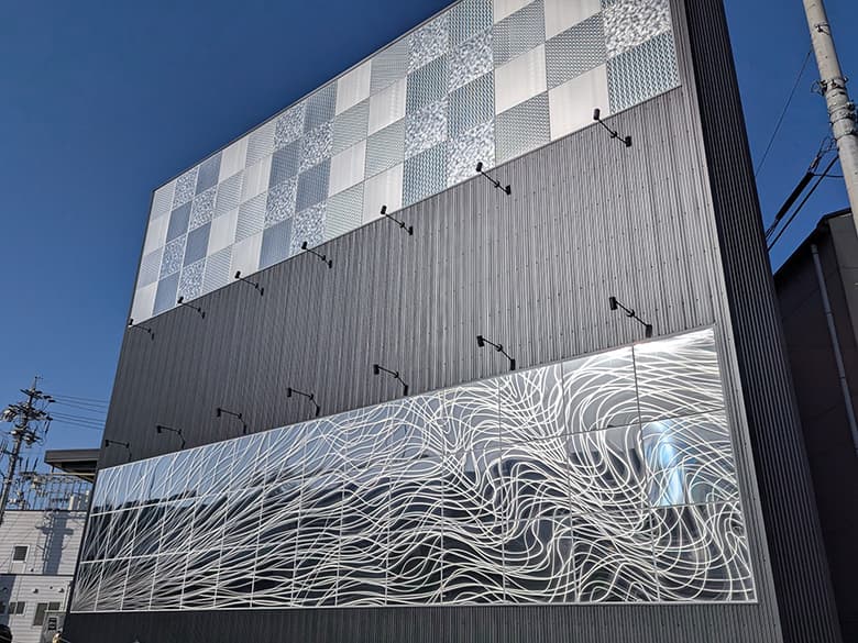 【ファサード装飾】デザイン研磨 / 株式会社美光技研