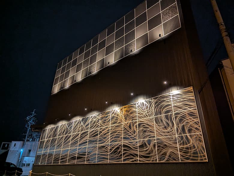 【ファサード装飾】デザイン研磨