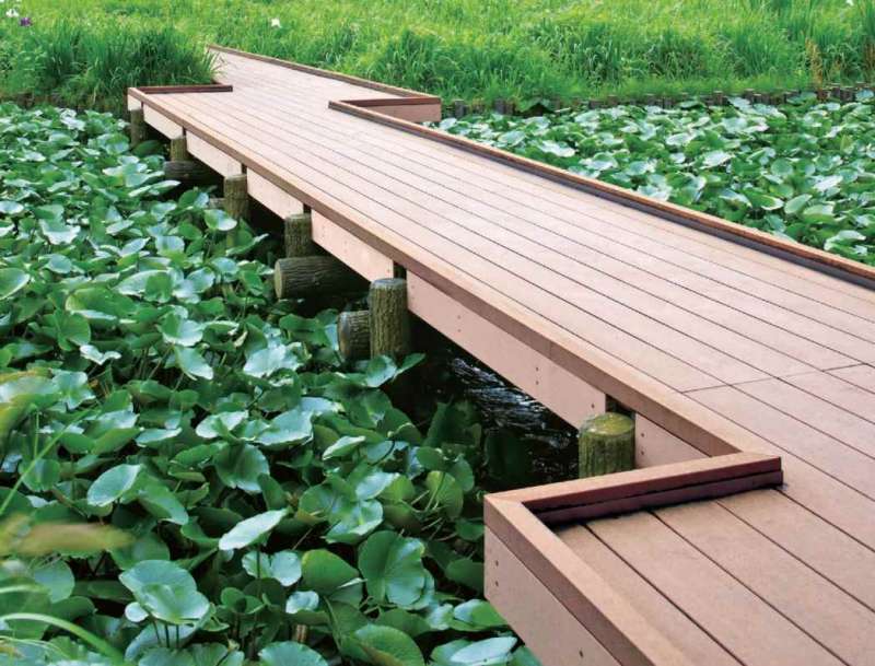 木材・プラスチック再生複合材【テクモク】