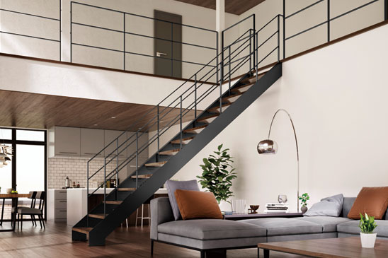 住宅用室内階段【BXモダンステアーズ】