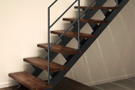 住宅用室内階段【BXモダンステアーズ】