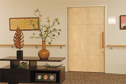 高齢者集合住宅向け玄関ドア 【ヴァリフェイス】