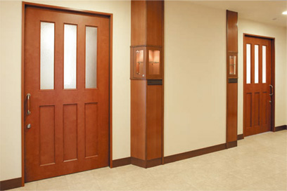 高齢者集合住宅向け玄関ドア 【ヴァリフェイス】