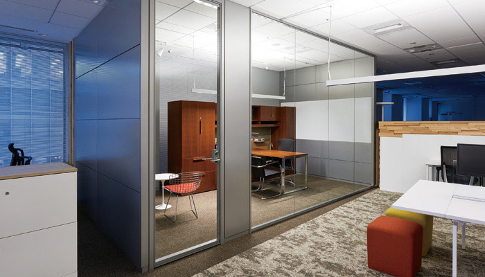 スチールパーティション/ガラスパーティション