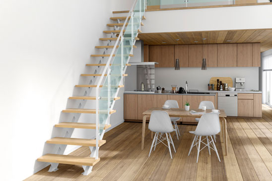 住宅用室内階段【BXモダンステアーズ】