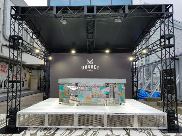 アルミトラスシステム【渋谷109屋上イベントスペース常設ステージ】