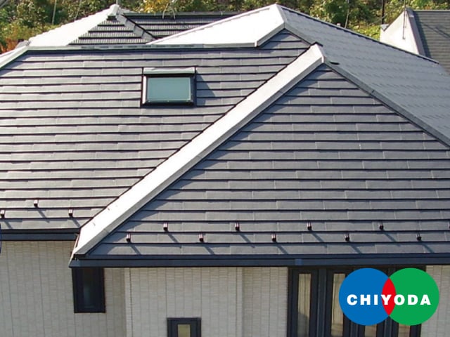 ガリバリウム塗装鋼板 チヨダルーフルMore(横葺金属屋根)