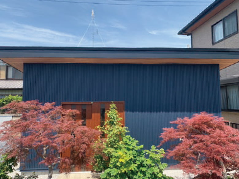 ガルバリウム鋼板 輝きウォール