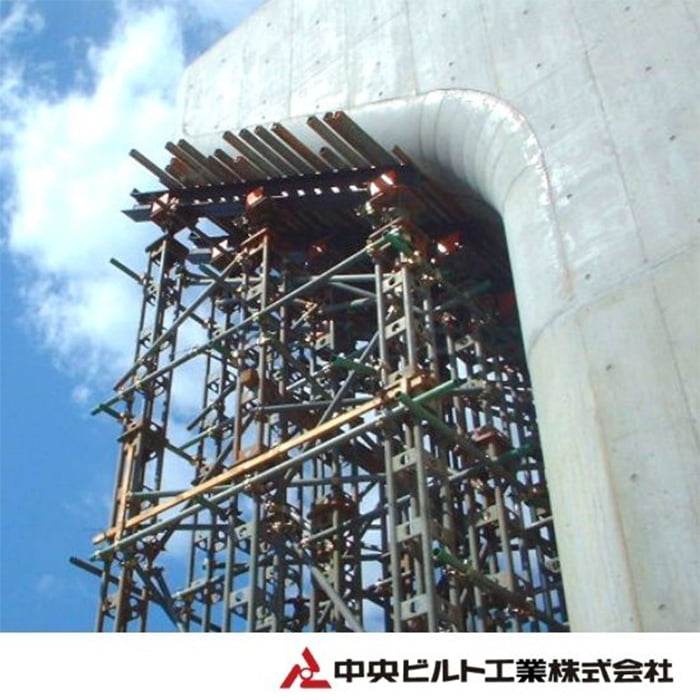 ユニット型支保工『軽量四角支柱』【高さ調整自由自在】