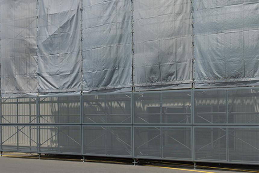 スカイフェンス(養生枠)