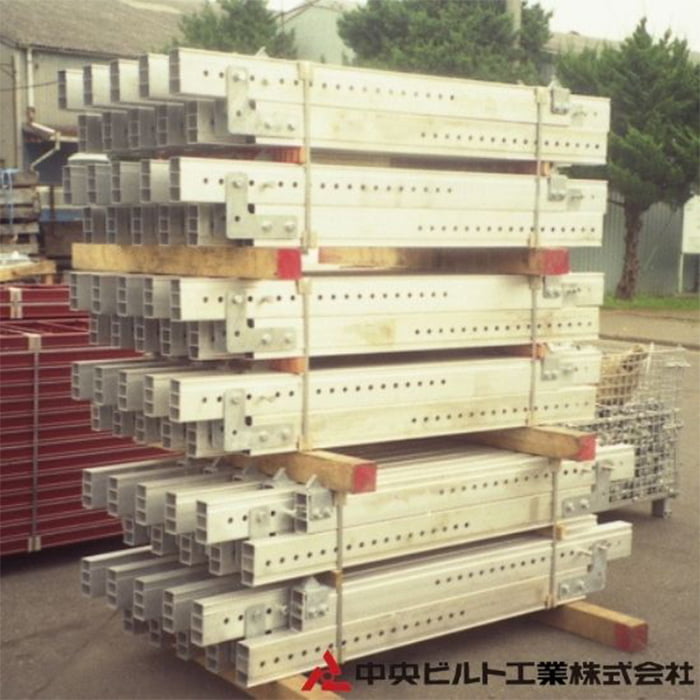 アルコラム(軽量・アルミ製柱型枠締め付け金具)