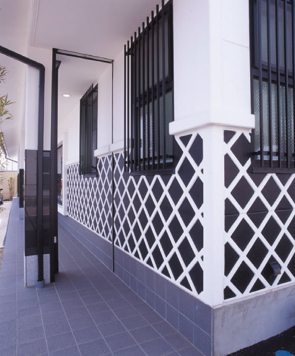 鉄骨造・RC造・SRC造 建築用ALCクリオン厚パネル 【クリオンファッションパネル】オリジナル