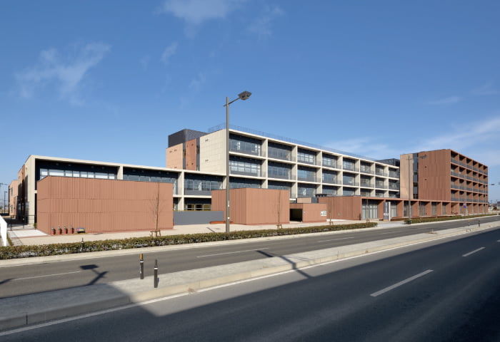 鉄骨造・RC造・SRC造 建築用ALCクリオン厚パネル 【クリオンファッションパネル】オリジナル