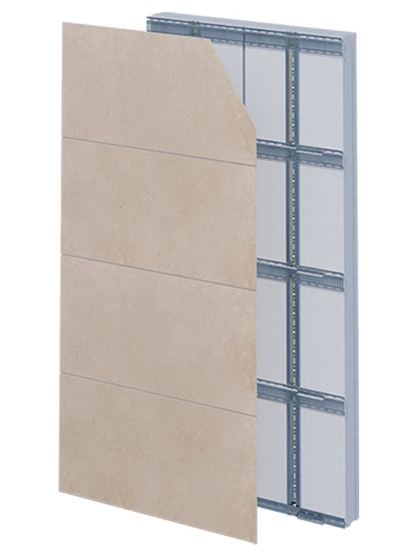 大形タイル張り仕様・乾式タイル張り仕様【プライムウォール】