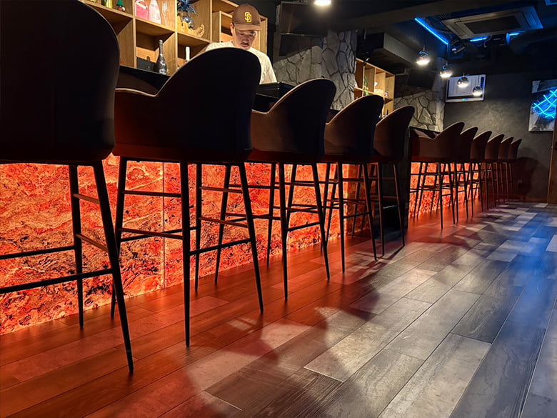 光る自然石【Lumi オニキス】