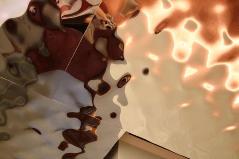 バンドクサル デコール - 水面柄アルミ3Dパネル / 長田通商株式会社