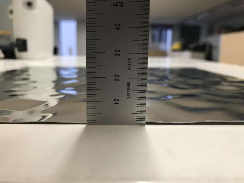 バンドクサル デコール - 水面柄アルミ3Dパネル / 長田通商株式会社