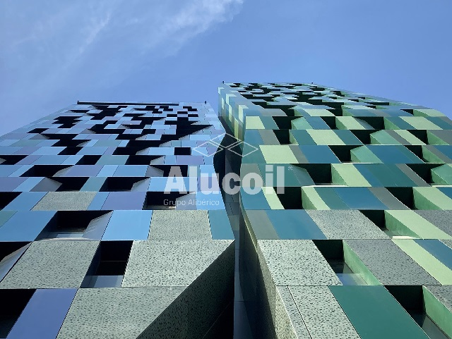 【大判パネル&施工システムあり】外壁用アルミハニカムパネル「Alucoil」|長田通商株式会社