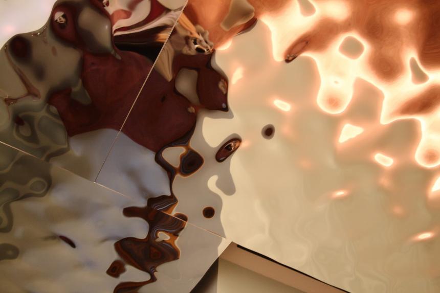 バンドクサル デコール - 水面柄アルミ3Dパネル【大阪・関西万博施工実績あり】