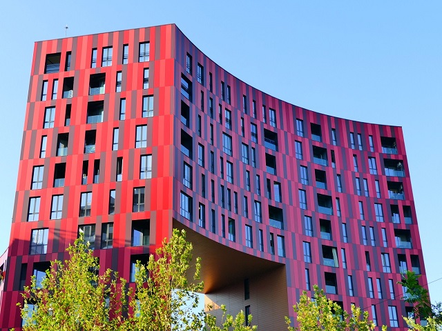 【大判パネル&施工システムあり】外壁用アルミハニカムパネル「Alucoil」