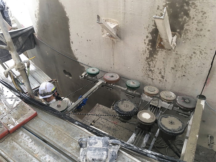 ダイヤモンド工法【ワイヤーソーイング】