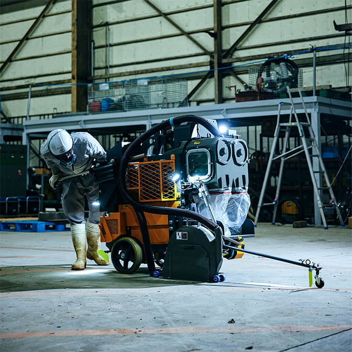 ダイヤモンド工法【電動フラットソーイング/乾式フラットソーイング】