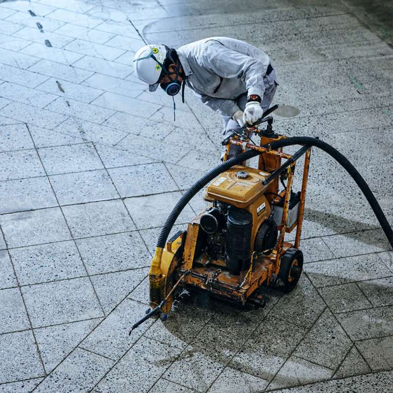 ダイヤモンド工法【電動フラットソーイング/乾式フラットソーイング】