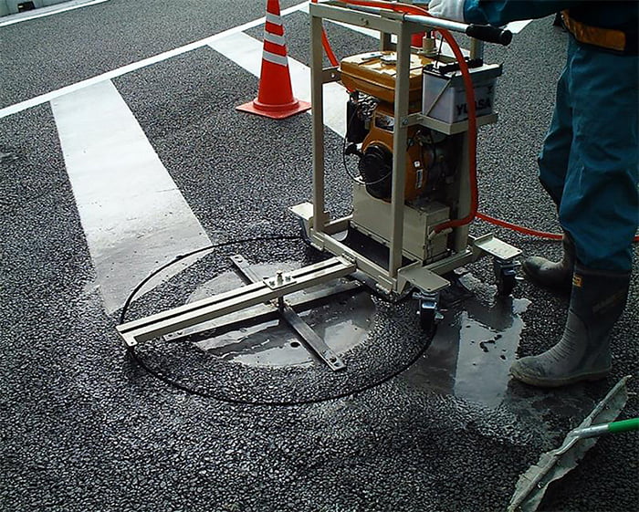 ダイヤモンド工法【電動フラットソーイング/乾式フラットソーイング】