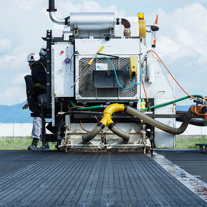 グルービング工法